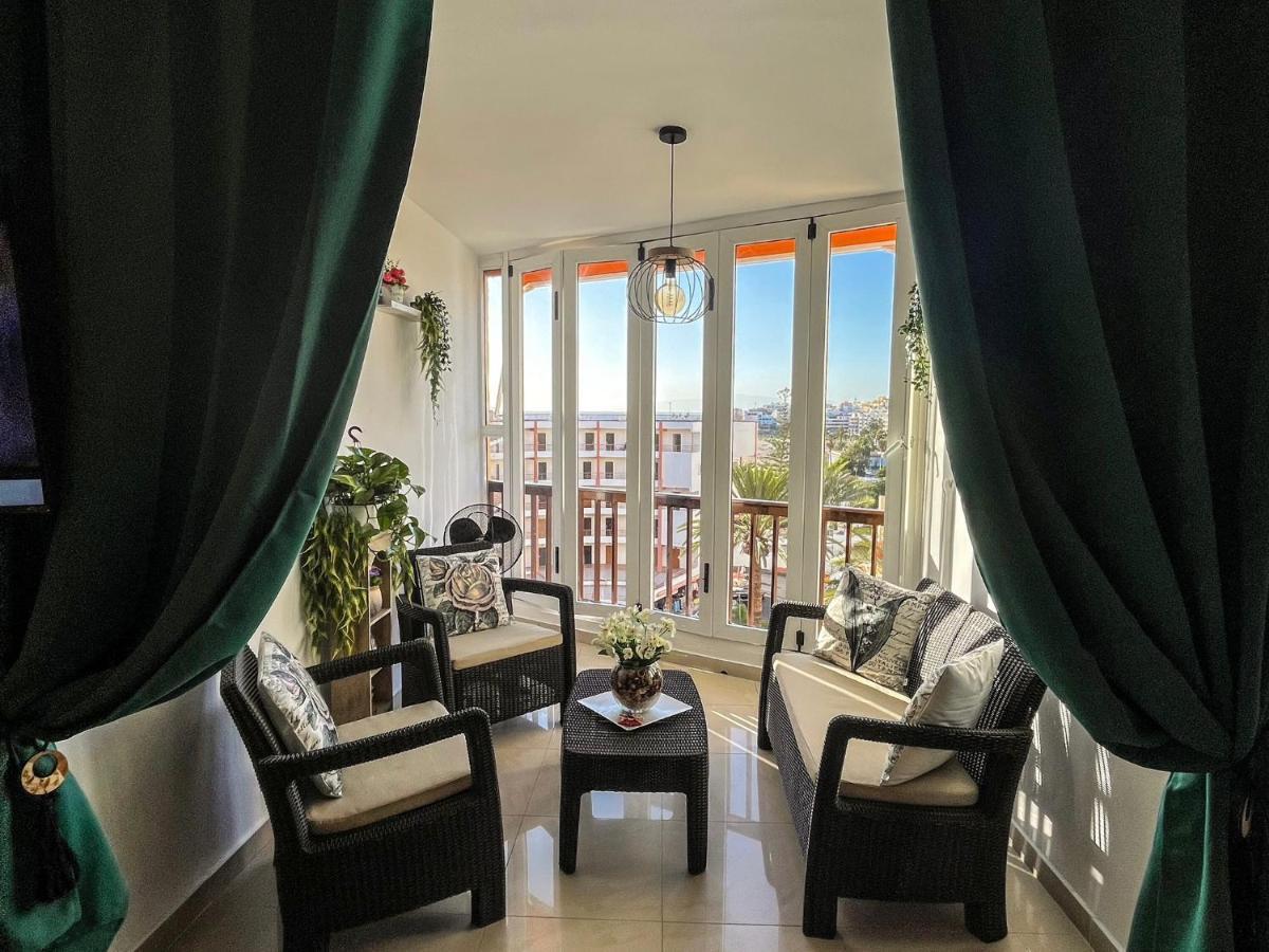 Apartament Luxory Dreamy Sunset, Seafront, Direct Access To The Promenade,Wifi,Pool,Free Parking Los Cristianos  Zewnętrze zdjęcie